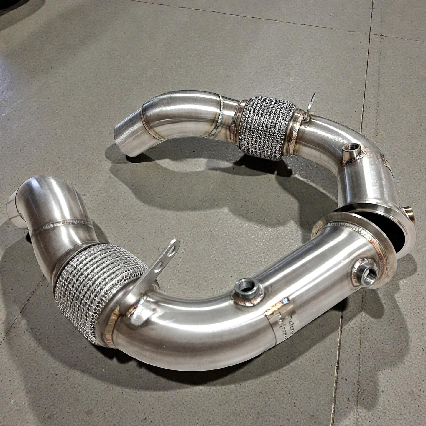Race Downpipe For BMW F10 M5 and F12, F06, F13 M6 including Competition (S63 Engine)