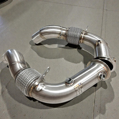 Race Downpipe For BMW F10 M5 and F12, F06, F13 M6 including Competition (S63 Engine)