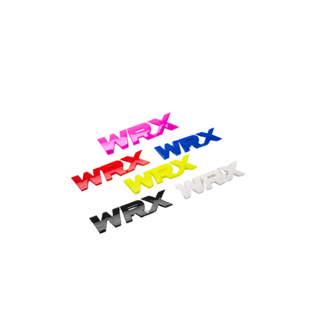 Racing Art WRX Grille Emblem w/ Multiple Color Available [Universal]