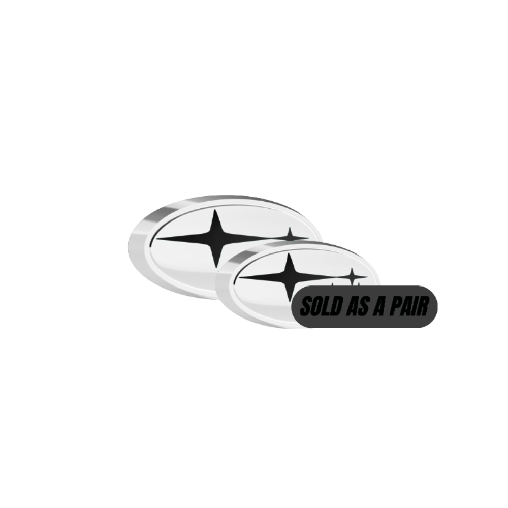 Racing Art [22-25 WRX] Front + Rear Emblem Kit