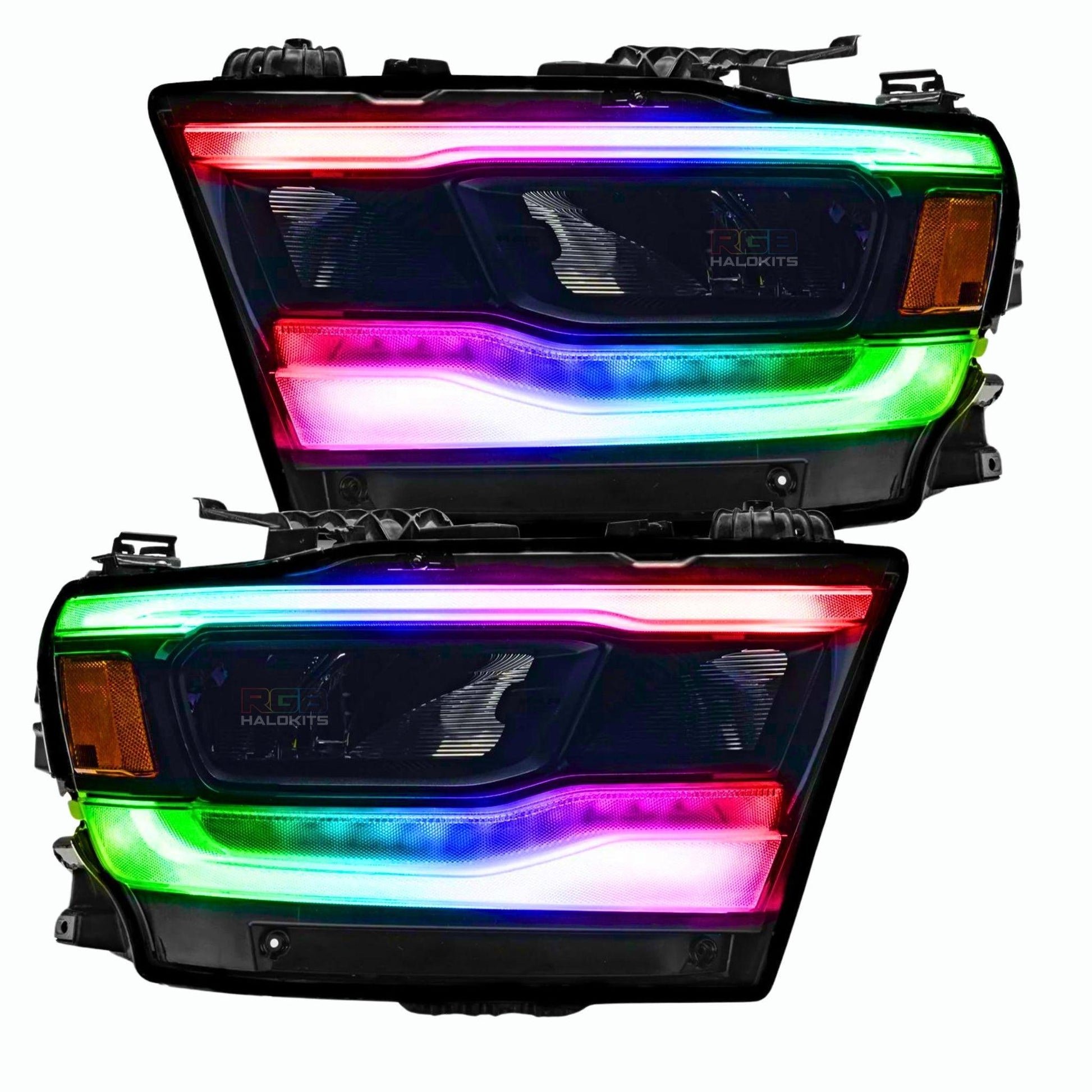 Ram 1500 (Mid-Level Trim) Multicolor DRL Boards (2019-2024)