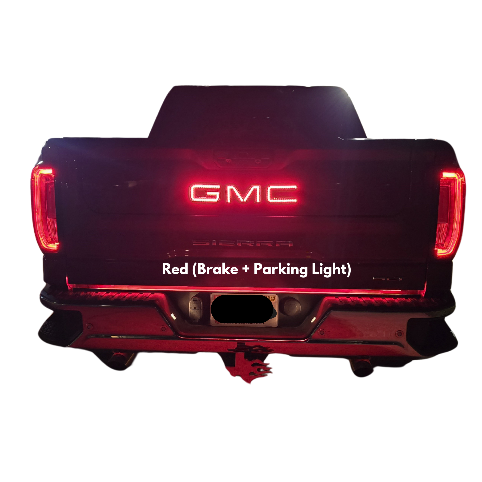 Rear Tailgate: GMC LED Emblem