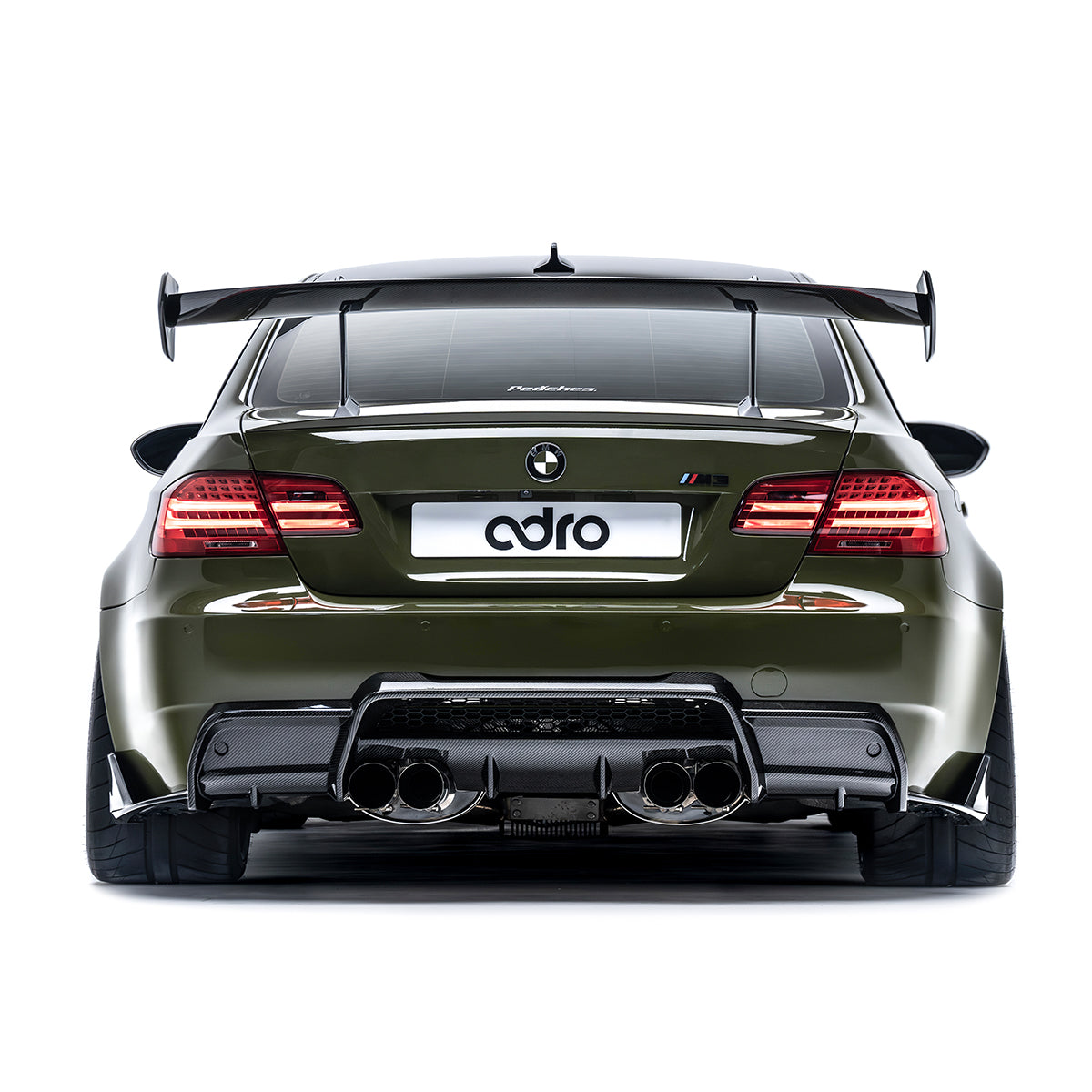 BMW E92 M3 AT-R1 Swan Neck Wing