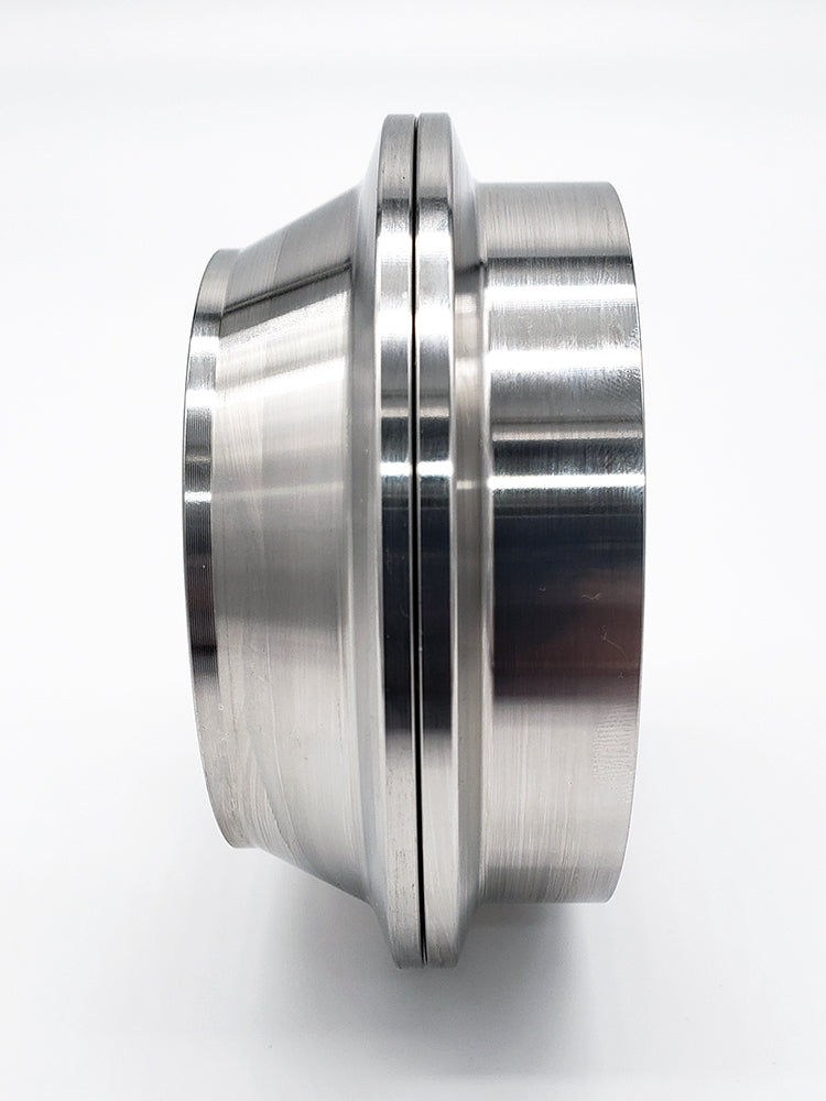 4.000" x 3.500" Reducing V-Band Assembly "Male/Female" 304 Stainless - Quick Release Clamp