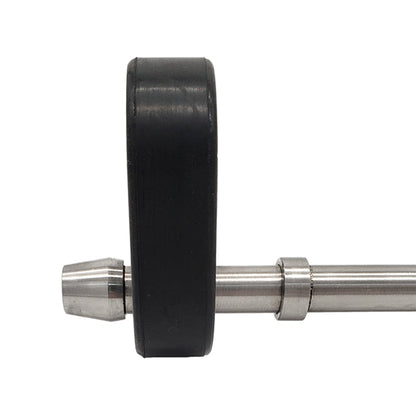 1/2" ID Exhaust Hanger Rod Support (Sold Individually) - Black Rubber (74mm Long)