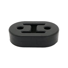 3/8" ID Exhaust Hanger Rod Support (Sold Individually) - Black Rubber (74mm Long)