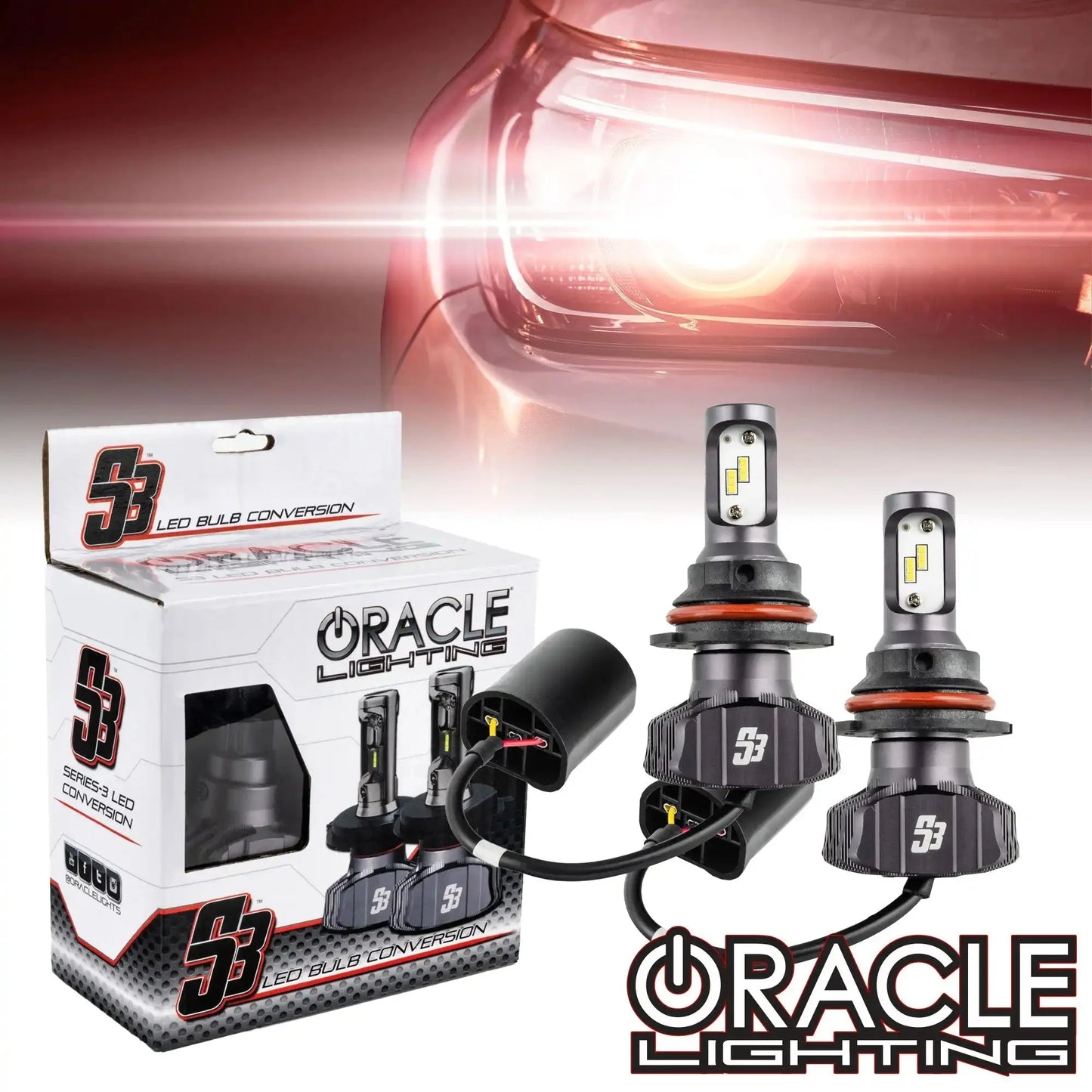 ORACLE Lighting 9004 - S3 LED Light Bulb Conversion Kit (Low Beam)