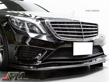 K Style Carbon Fiber Front Lip Fits For 2014-2017 Mercedes-Benz W222 S63 S65 AMG Only
