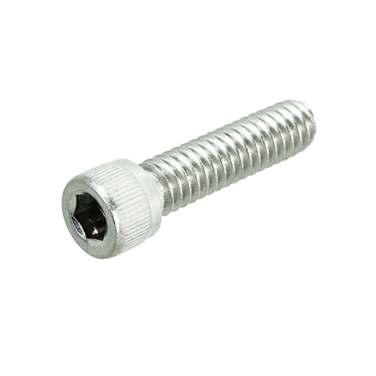 ZSPEC SAE 1/4"- 20 x 1in Socket-Cap Fasteners, Stainless, 10-Pack