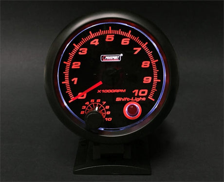 3 3/4" Tachometer with built in shift light