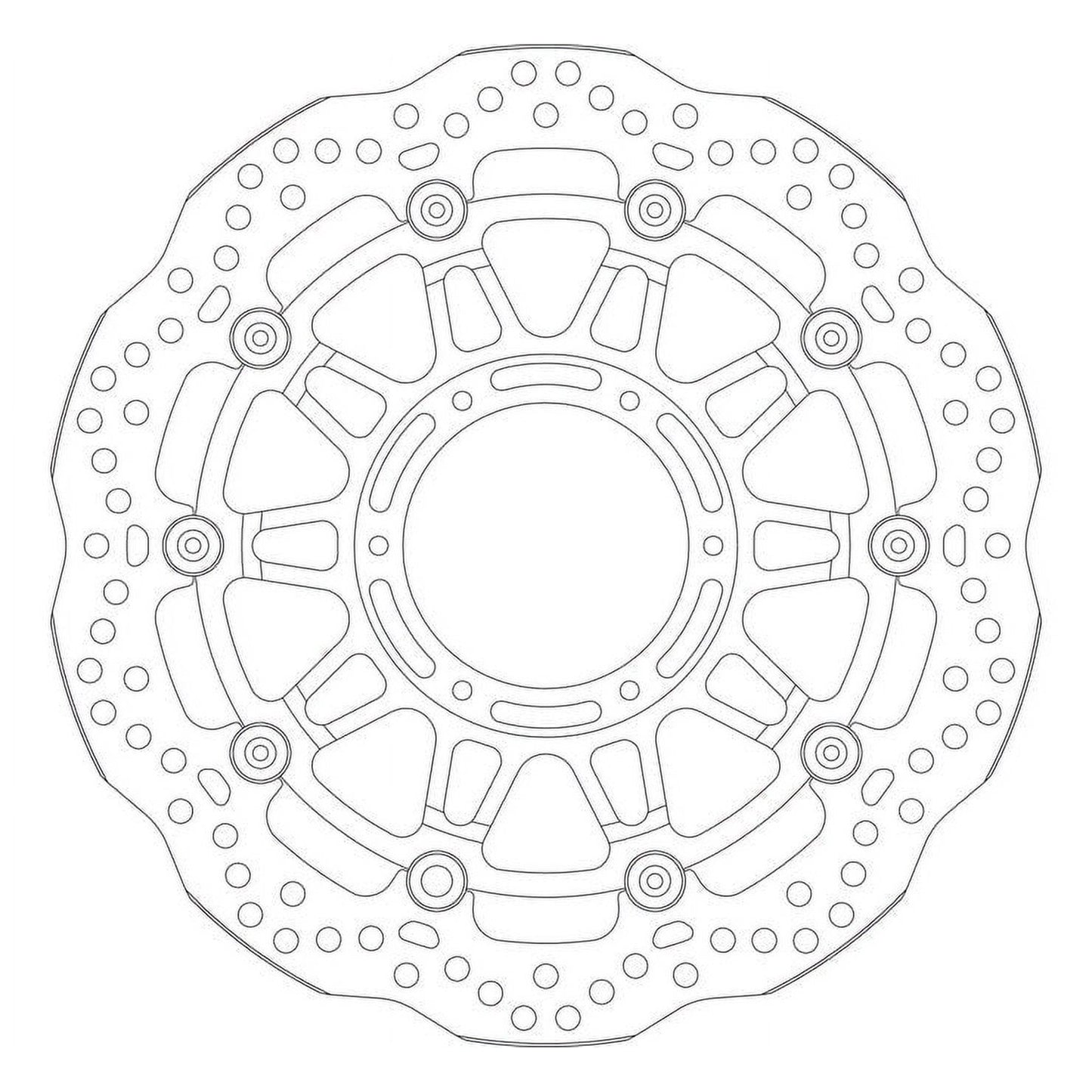 SBS 6261 Upgrade Front Brake Rotor