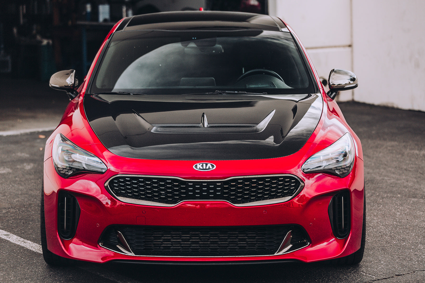 2018-2023 Kia Stinger S-FX Carbon Fiber Hood