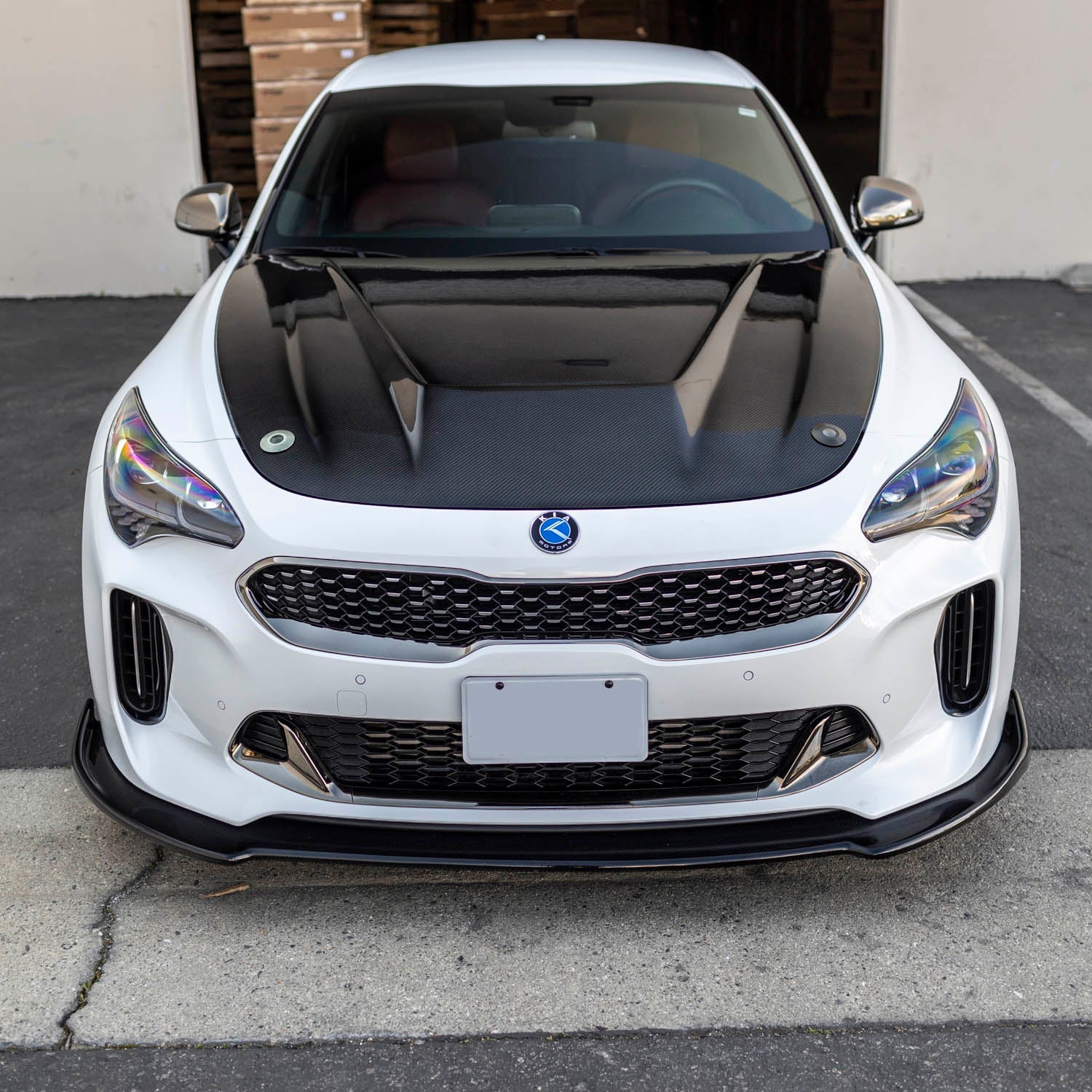 2018-2023 Kia Stinger Legato Carbon Fiber Front Lip