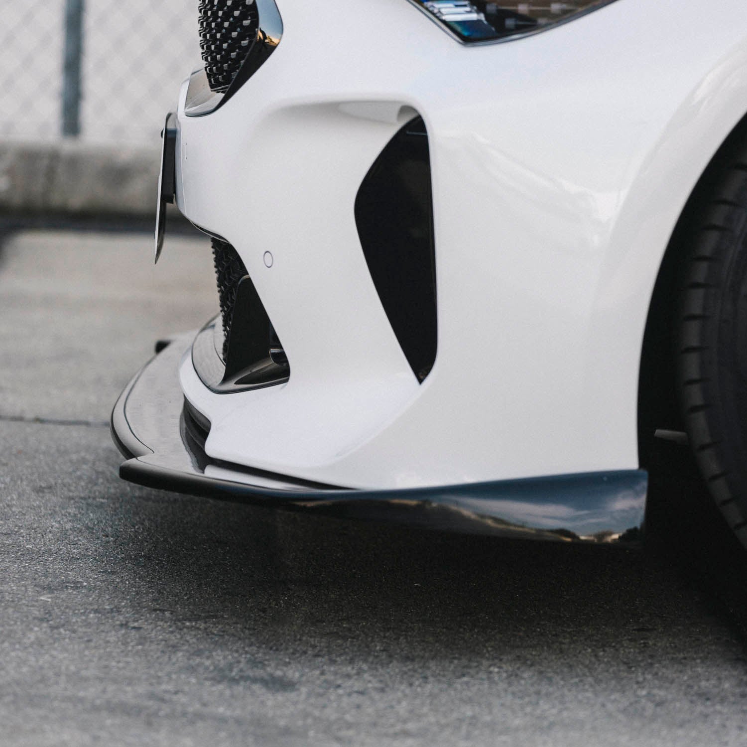 2018-2023 Kia Stinger Legato Carbon Fiber Front Lip