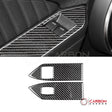 Real Carbon Fiber Window Switch Trim Overlay | Mustang 2005-2009