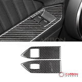 Real Carbon Fiber Window Switch Trim Overlay | Mustang 2005-2009