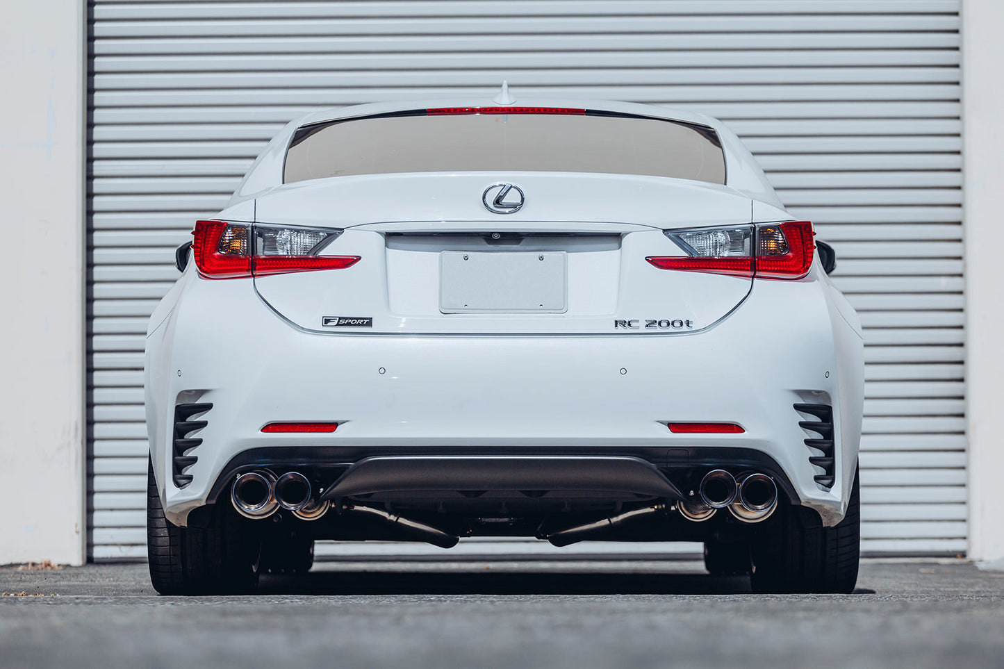 2016-2017 Lexus RC200t GRiP Exhaust (Non-Resonated)
