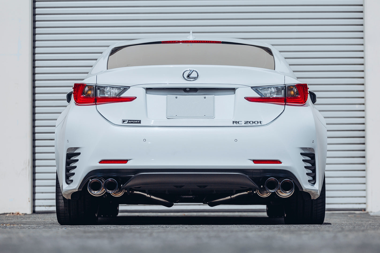 2016-2017 Lexus RC200t GRiP Exhaust (Non-Resonated)