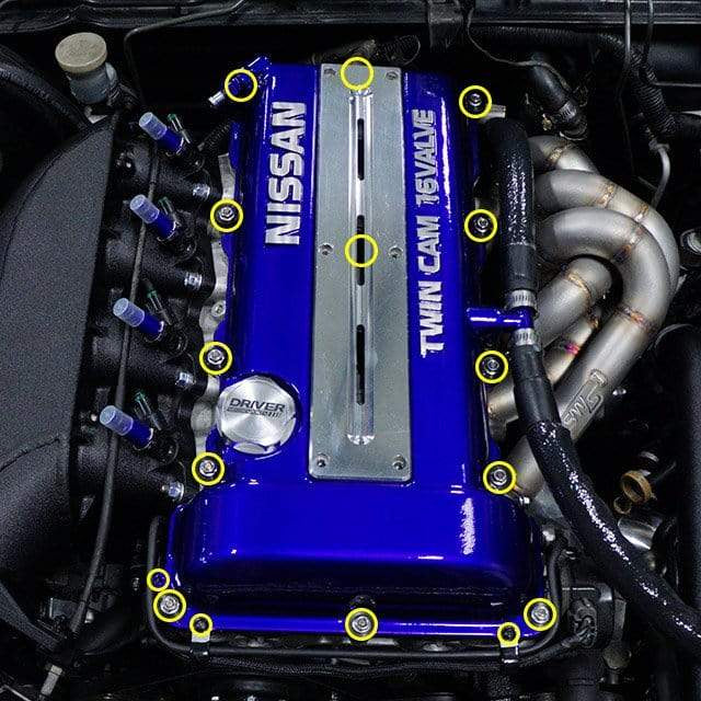 Titanium Hardware Valve Cover Kit - SR20DET