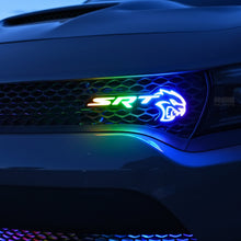 SRT Hellcat LED Emblem Badge: (Multicolor)