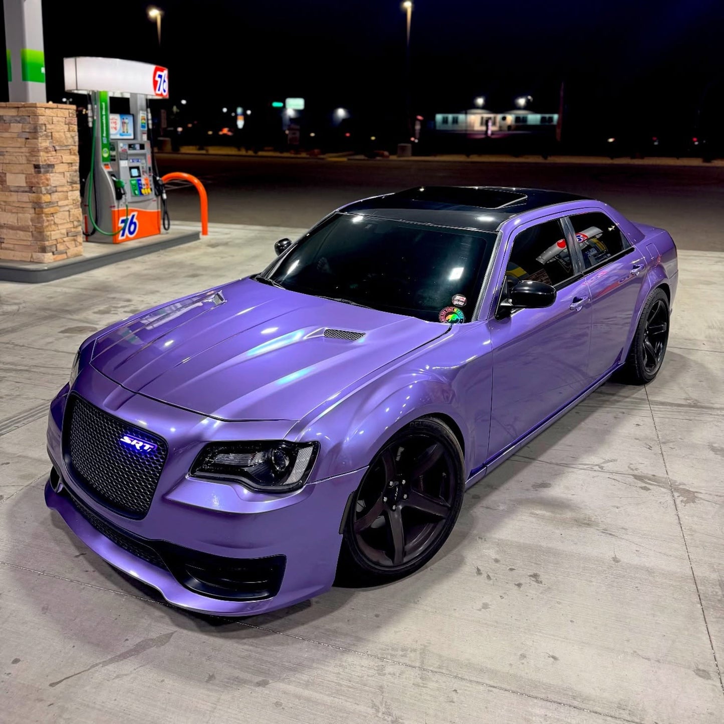 SRT LED Emblem Badge: (Multicolor)