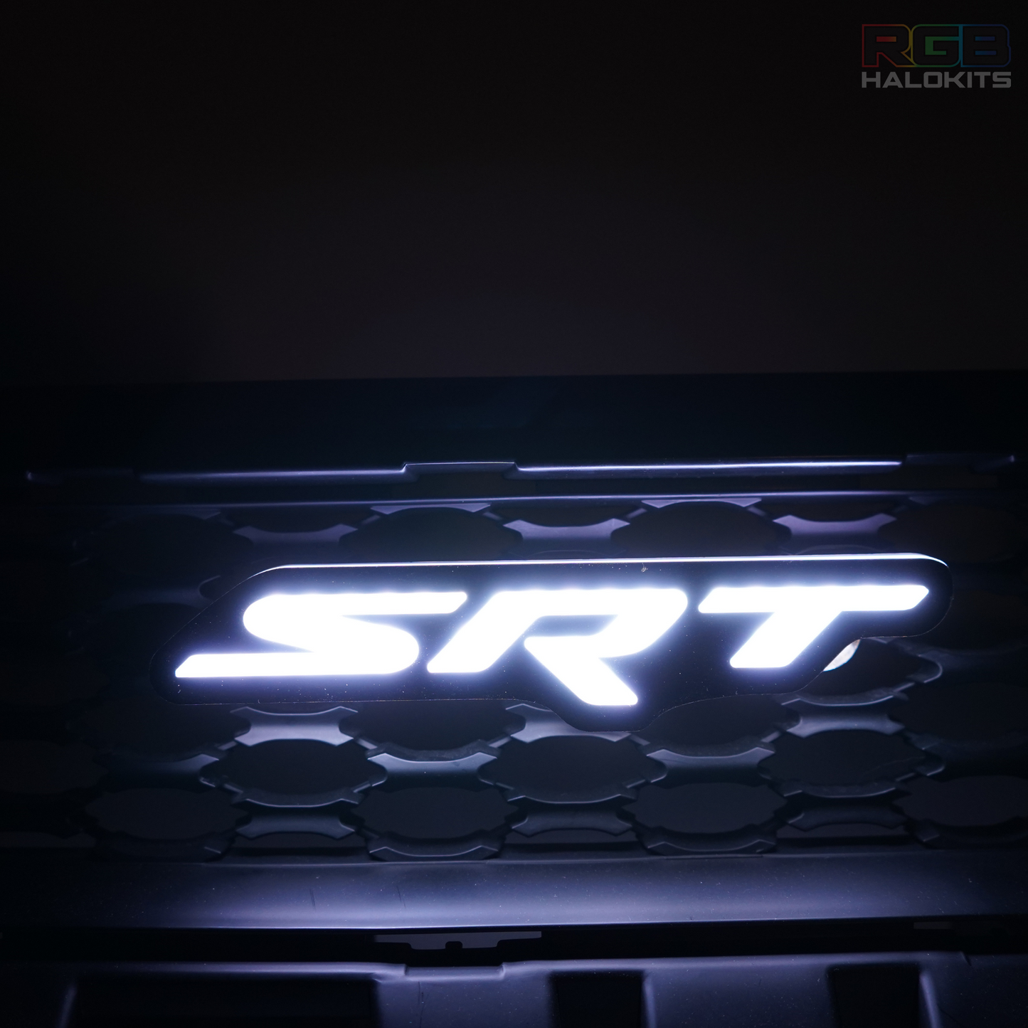 SRT LED Emblem Badge: (Multicolor)