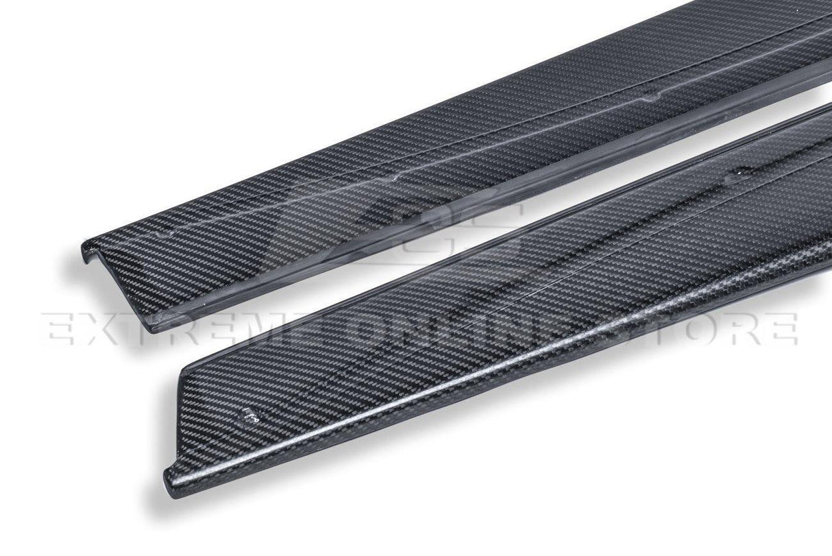 2014-20 BMW F82 M4 Carbon Fiber Side Skirts Rocker Panels