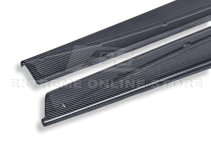 2014-20 BMW F82 M4 Carbon Fiber Side Skirts Rocker Panels