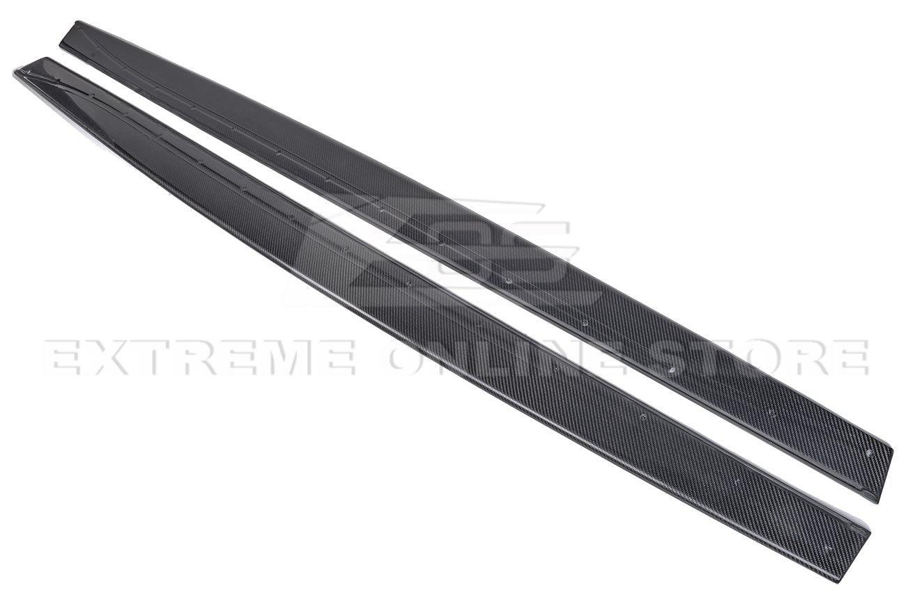 2014-20 BMW F82 M4 Carbon Fiber Side Skirts Rocker Panels