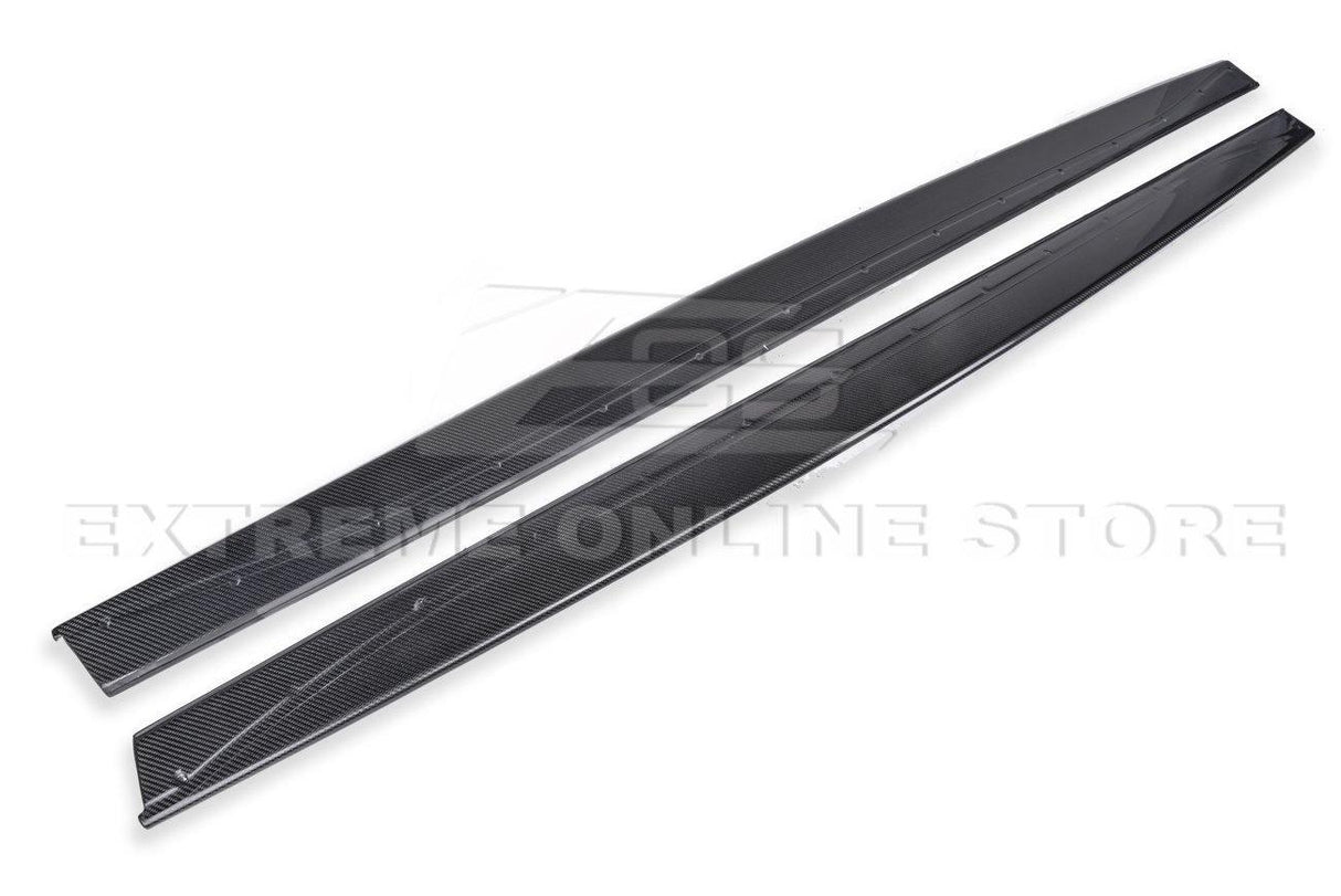 2014-20 BMW F82 M4 Carbon Fiber Side Skirts Rocker Panels