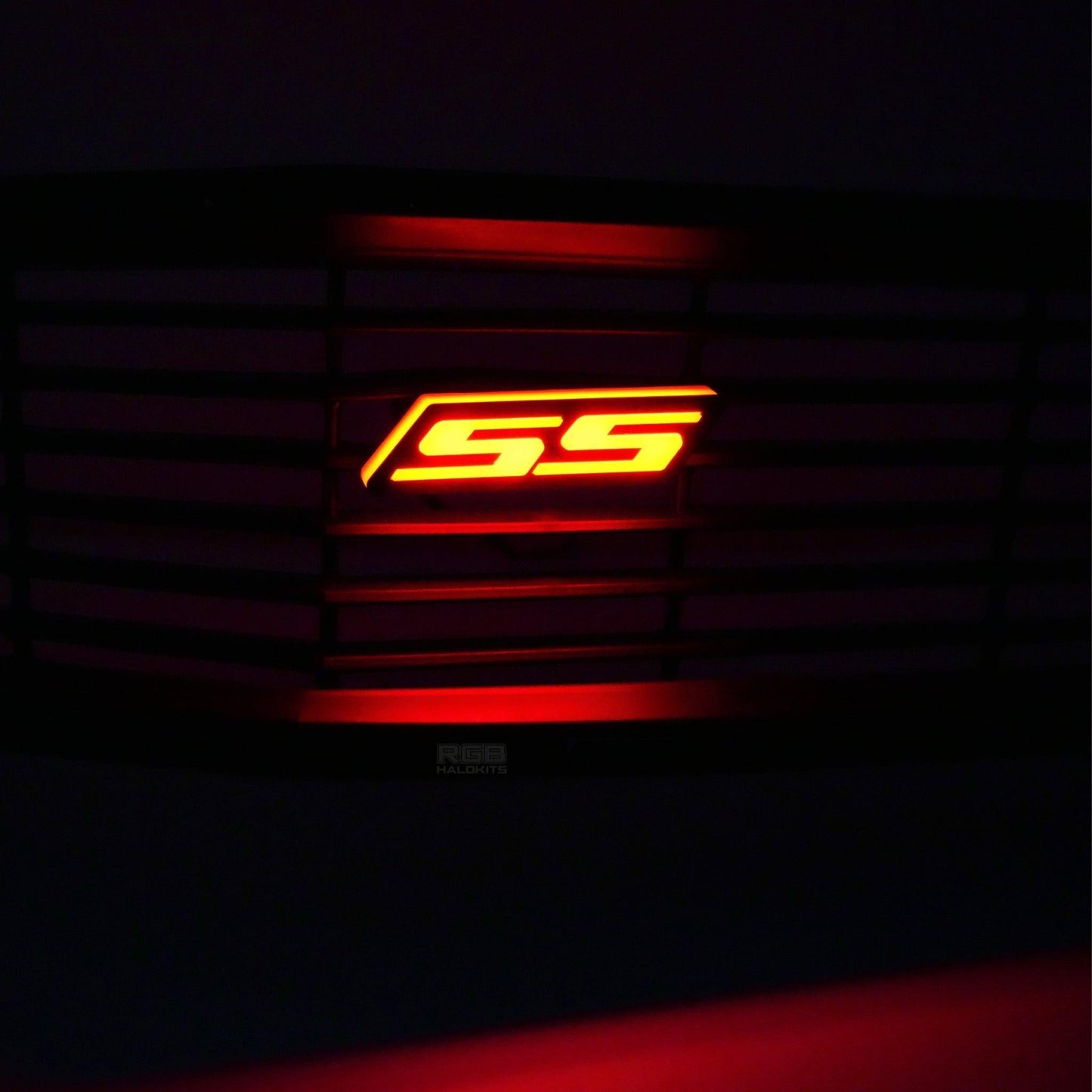 SS LED Emblem Badge: Multicolor Flow (for Chevrolet)