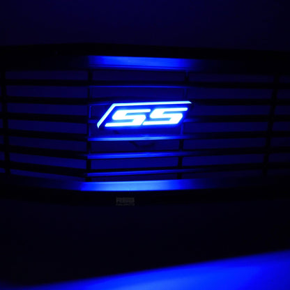 SS LED Emblem Badge: Multicolor Flow (for Chevrolet)
