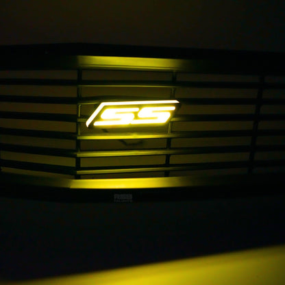 SS LED Emblem Badge: Multicolor Flow (for Chevrolet)