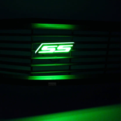 SS LED Emblem Badge: Multicolor Flow (for Chevrolet)
