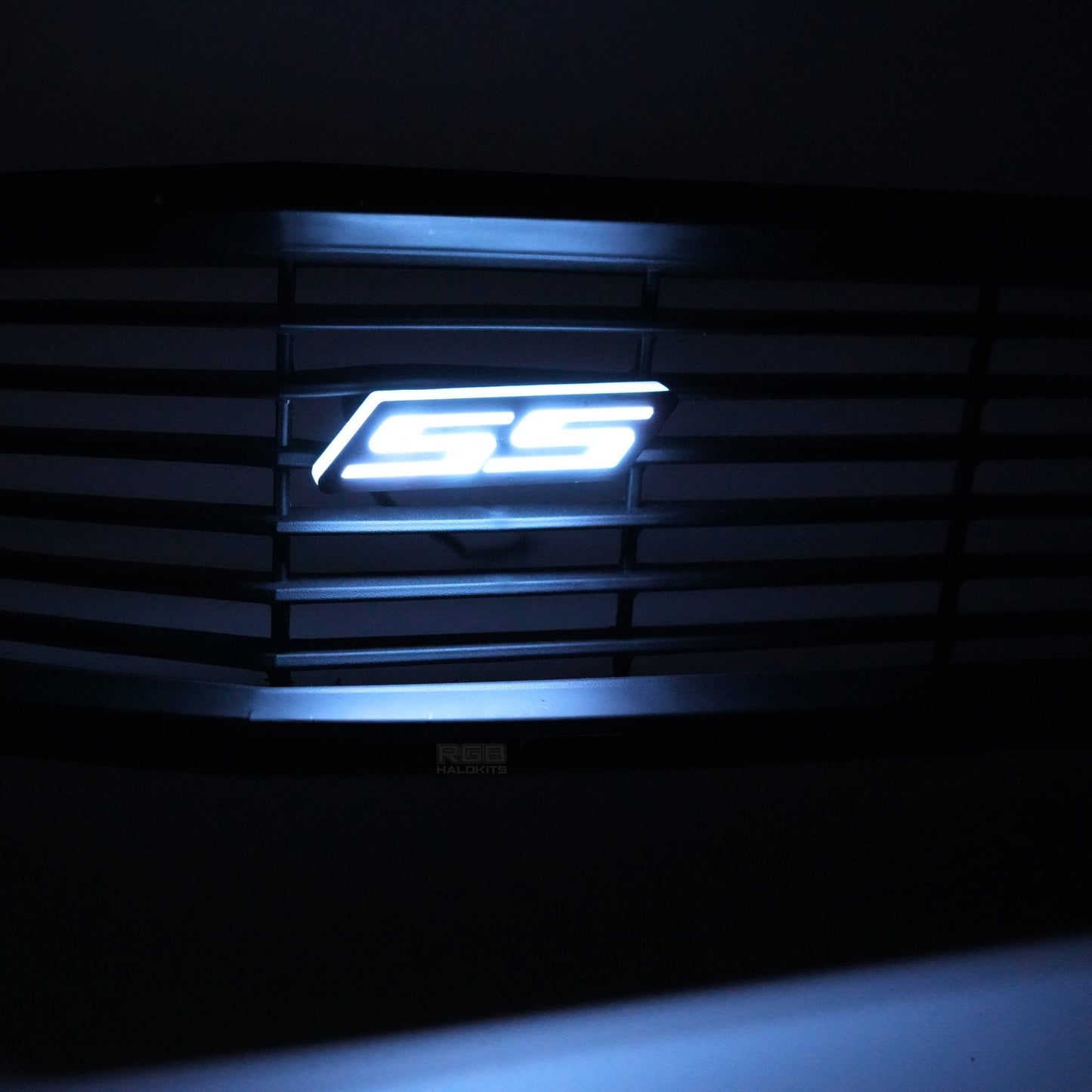 SS LED Emblem Badge: Multicolor Flow (for Chevrolet)