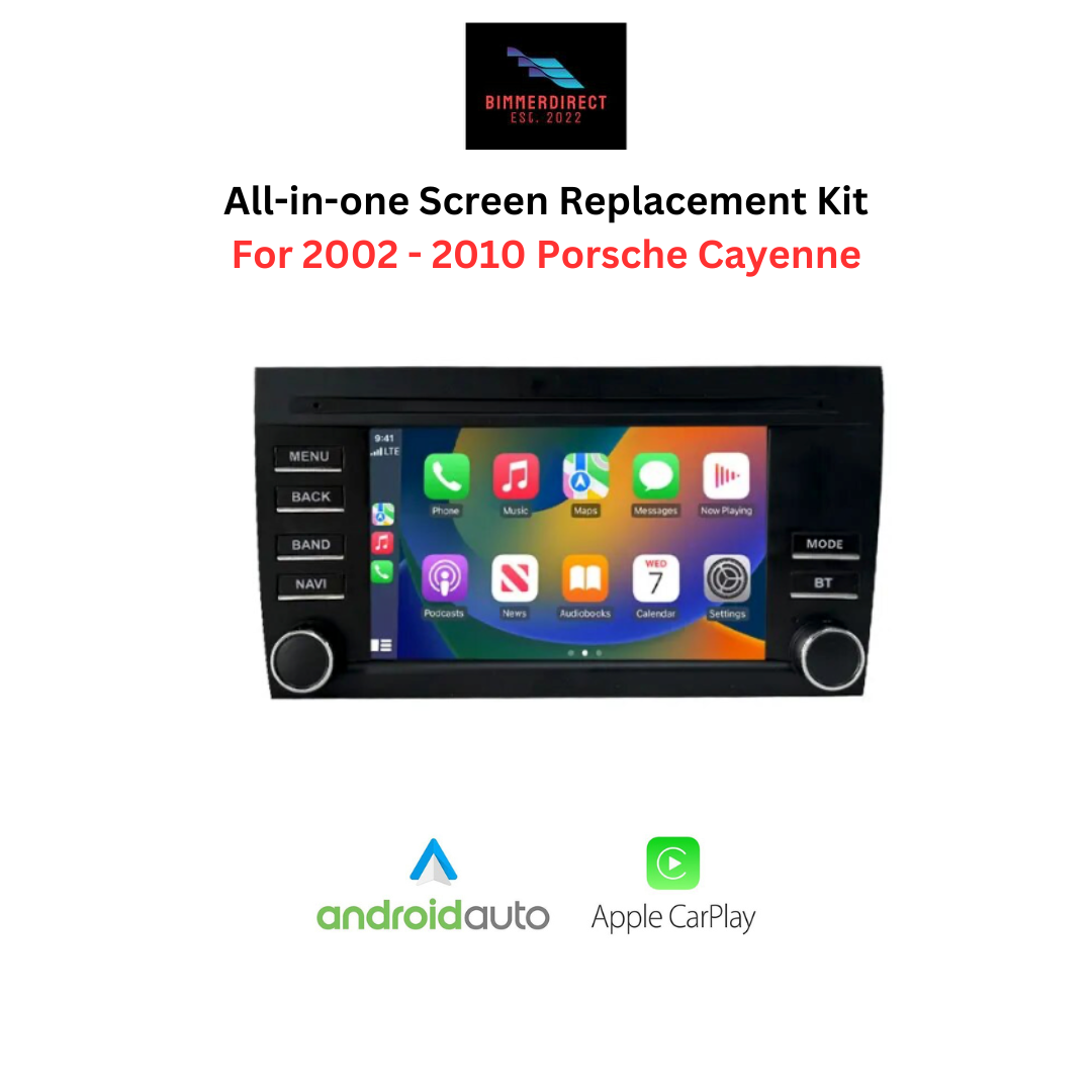 2002 - 2010 Porsche Cayenne (All-in-One screen kit)