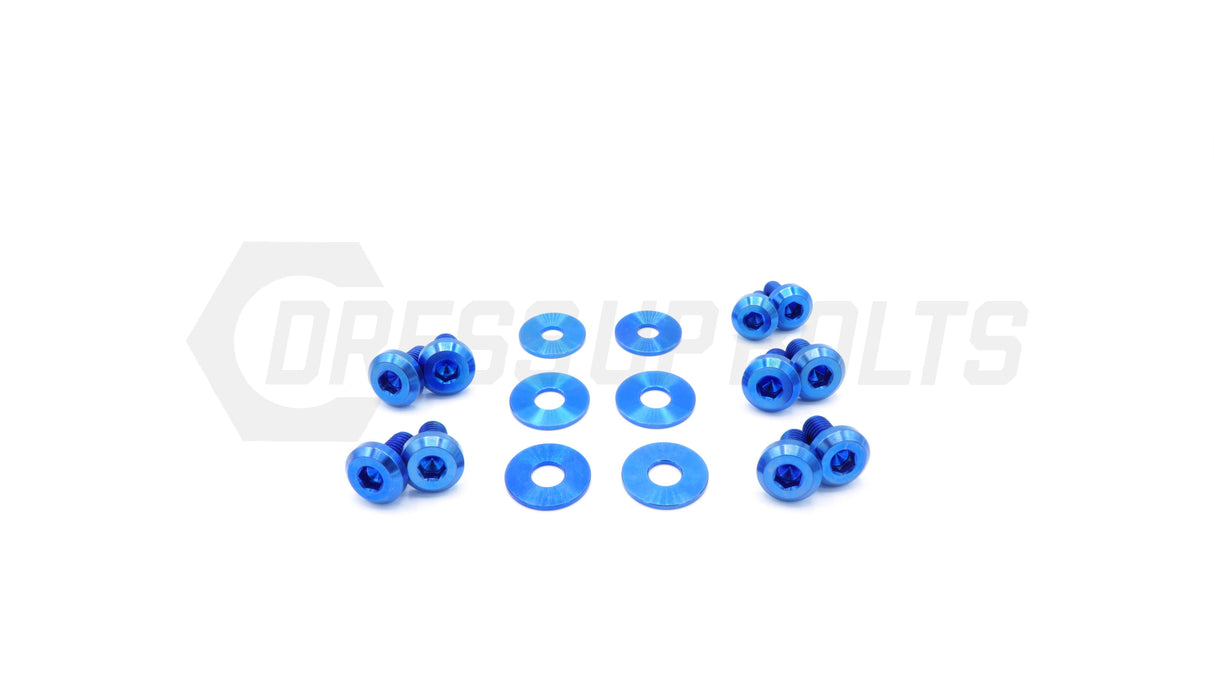 Dress Up Bolts Titanium Hardware Trunk Kit - Toyota 86 (2013-2020)