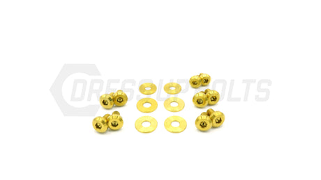 Dress Up Bolts Titanium Hardware Trunk Kit - Subaru BRZ (2013-2020)