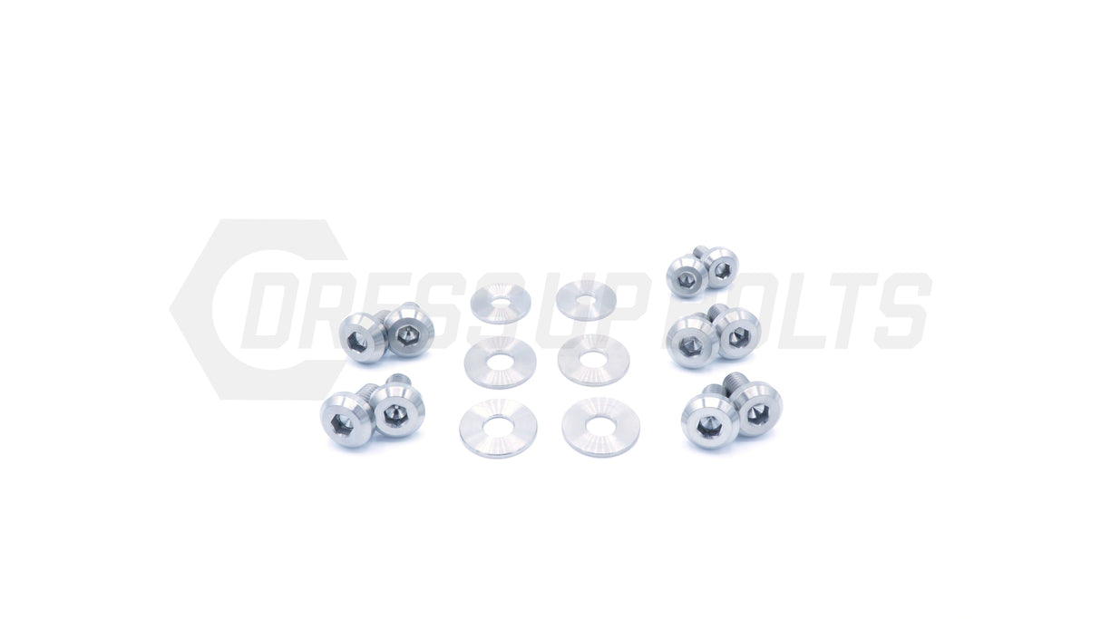 Dress Up Bolts Titanium Hardware Trunk Kit - Toyota 86 (2013-2020)