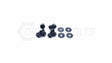 Titanium Hardware Core Support Kit - Subaru Impreza GC8 (1992-2001)