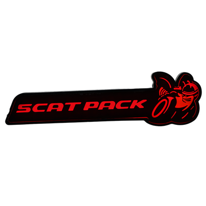 Scatpack LED Emblem Badge (Multicolor Flow)