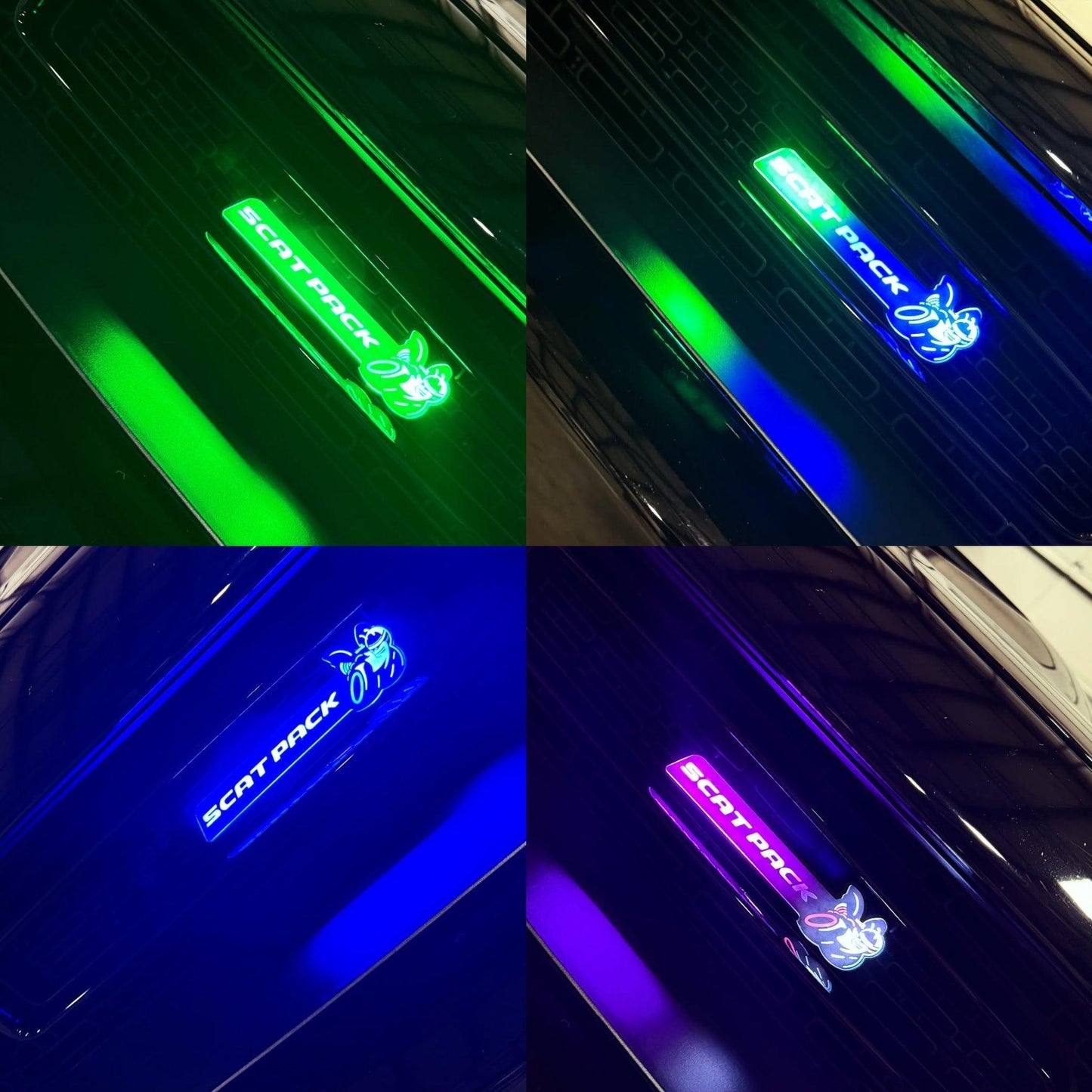 Scatpack LED Emblem Badge (Multicolor Flow)