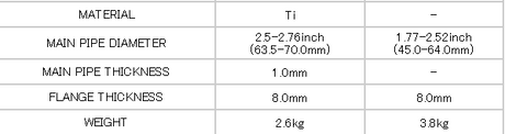 Tomei Expreme Ti Full Titanium Y-Shape Mid Pipe Kit Infiniti fits Q50 Q60 400Z TB6110-NS21A