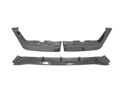 OLM 3 Piece Carbon Fiber Low Pro Lip - 2015-2017 WRX / STI