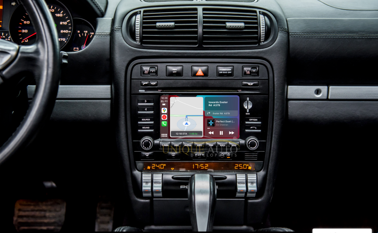 2002 - 2010 Porsche Cayenne (All-in-One screen kit)