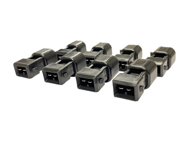 SPDZ1 EV1 to EV6 Fuel Injector Connector Adapter – Plug & Play Harness Conversion (8 Pack)