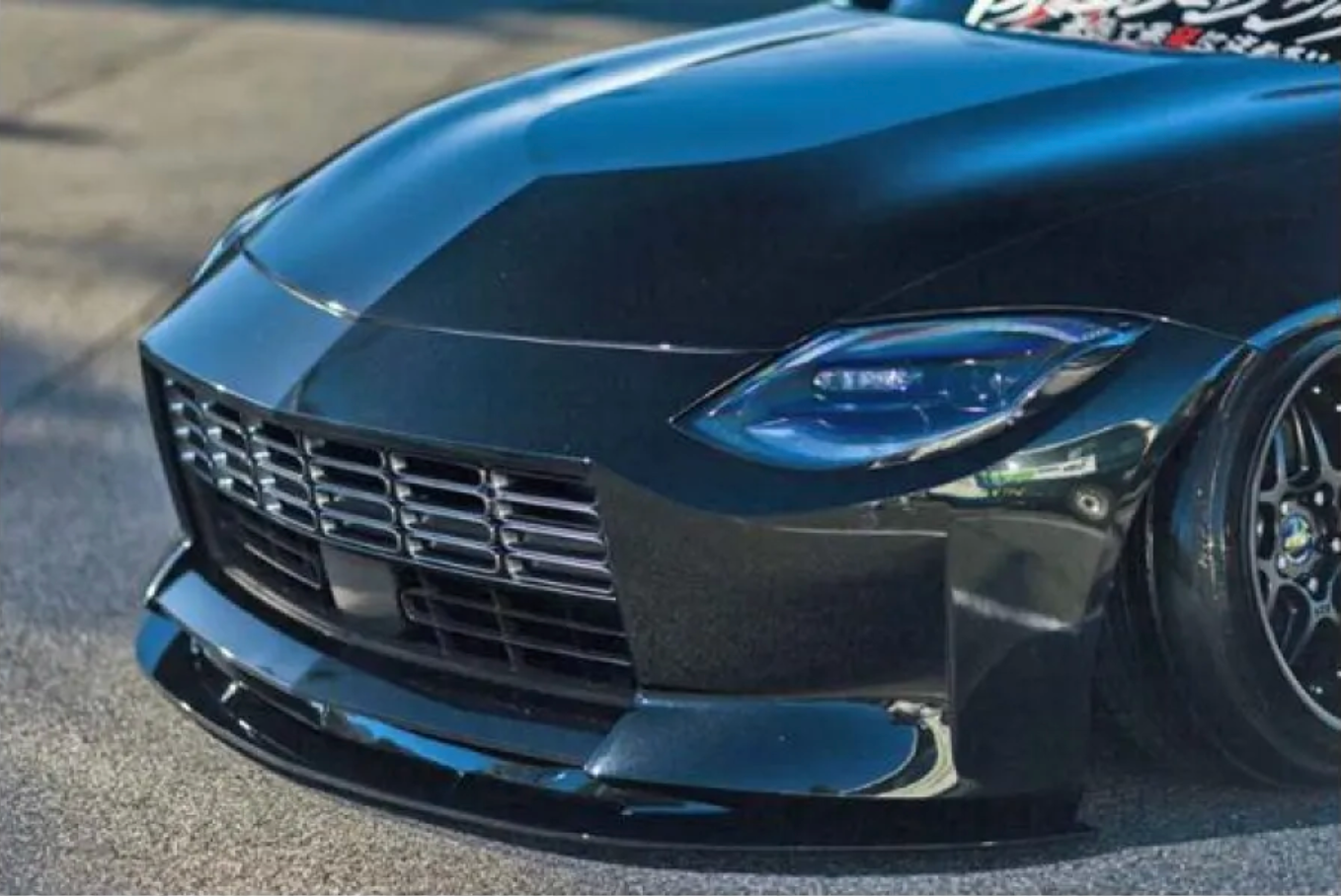326 Power FRP Type1 Front Under Spoiler Nissan 400Z 2023+