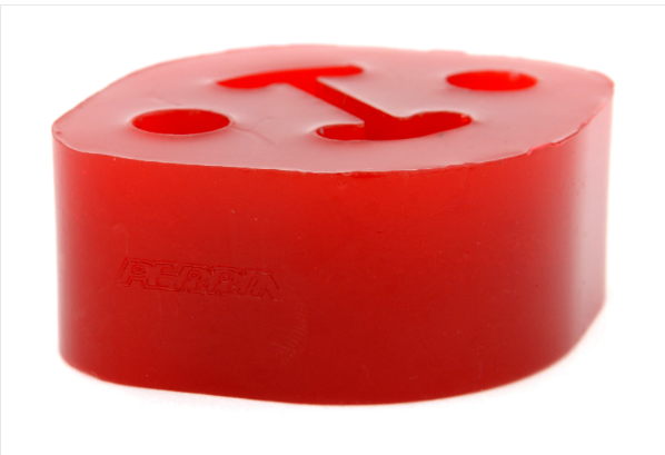 Perrin [08-25 WRX/STI, 05-09 LGT, 13-21 BRZ] 12MM Red Exhaust Hanger | ASM-EXT-100