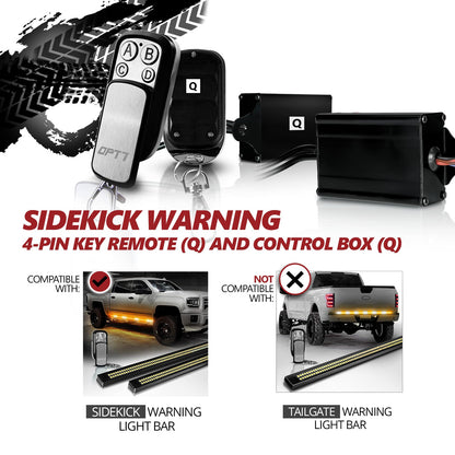 Sidekick Running Board Warning Light Bar Control Box
