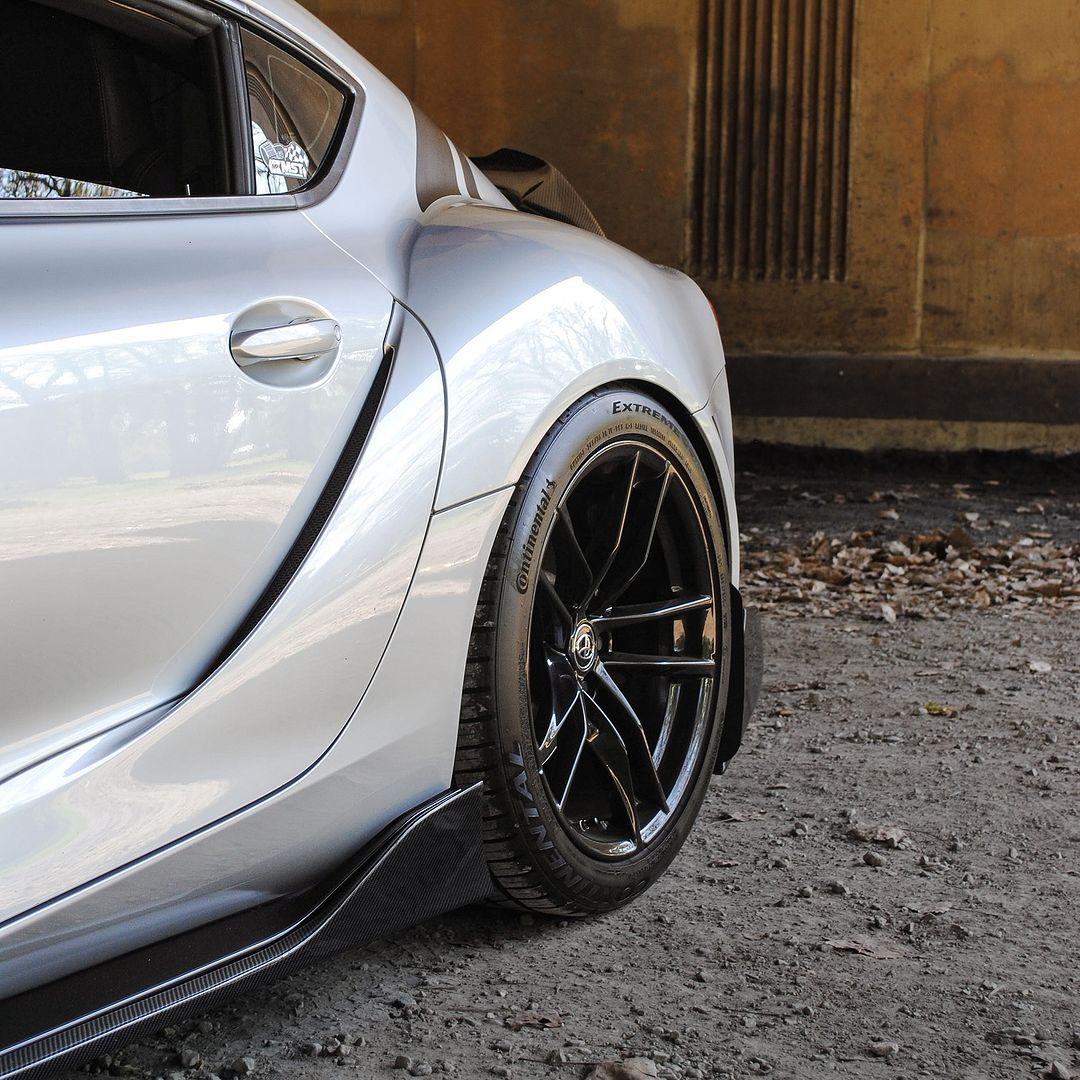 AG Style Carbon Fiber Side Skirts - Toyota Supra MKV A90/A91 | Palenon Performance